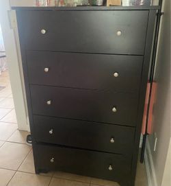 5-Drawer Tall Dresser