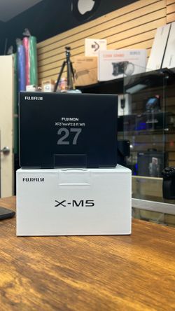 Fujifilm X-M5 with 27mm f2.8