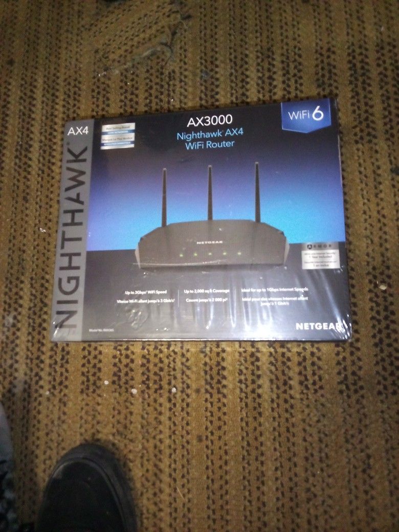 Nighthawk AX4 WiFi Router 