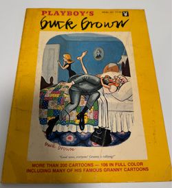 Playboy’s Buck Brown 1981 First Edition Softcover Cartoon Collection 200+ Cartoons