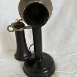 Vintage Circa 1910 Kellogg Candlestick Telephone