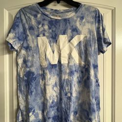 Michael Kors Blue Tie Dye T-Shirt