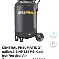 Compressor 2.5 HP, 125 Pressure