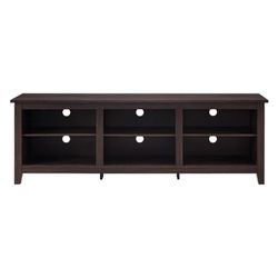 Manor Park Essentials TV Stand Charcoal 
