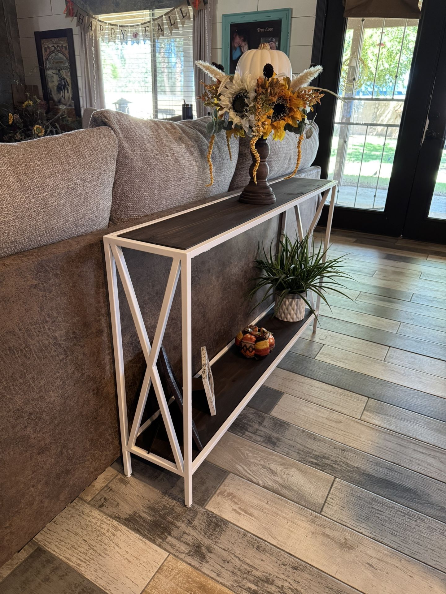 Farmhouse Slim Entry, Hall or Sofa Table