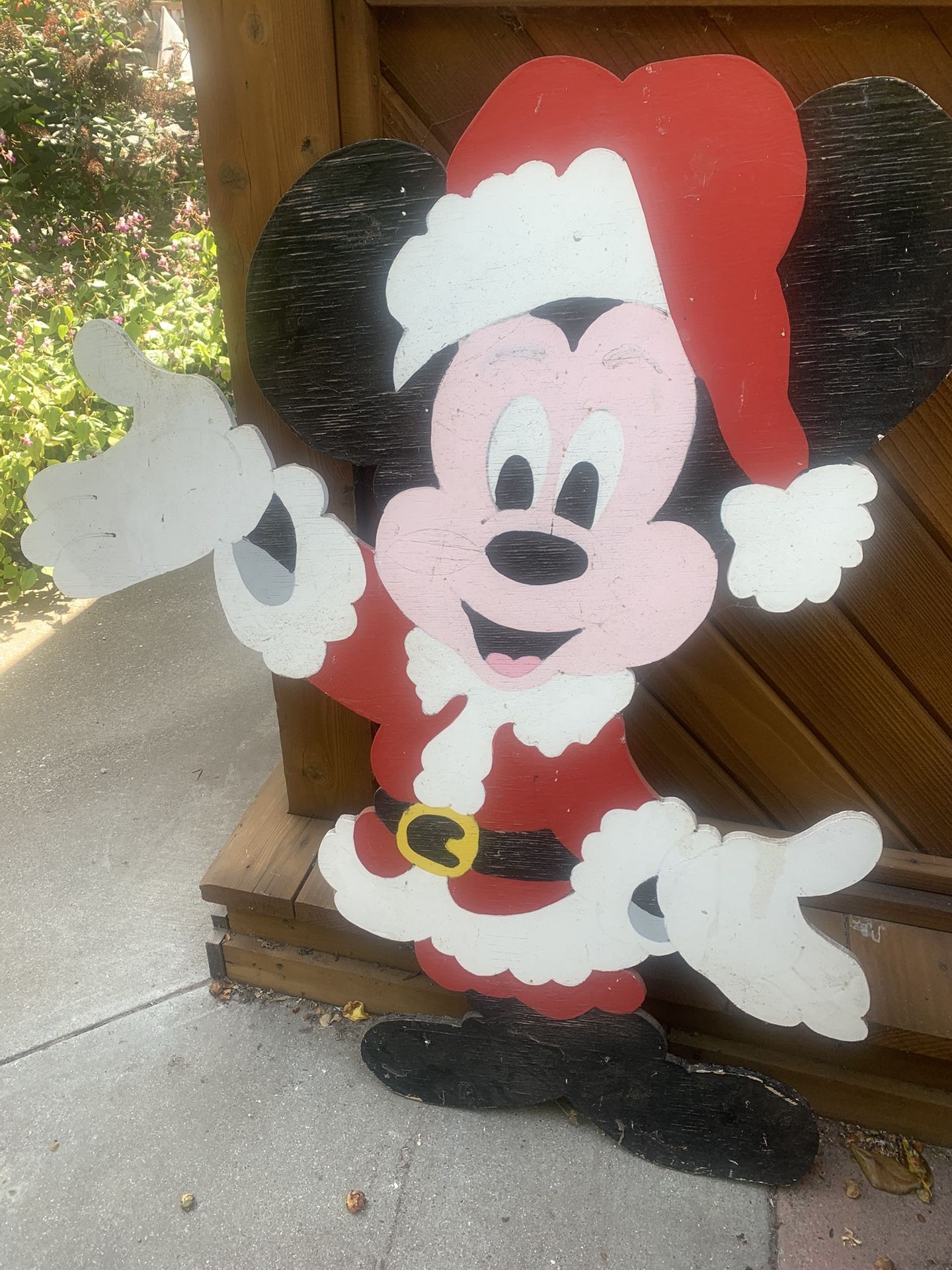 Mickey Mouse Christmas Yard Decoration