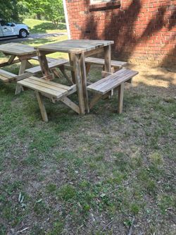 High top picnic table