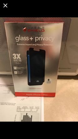 iPhone 7 plus privacy screen invisashield