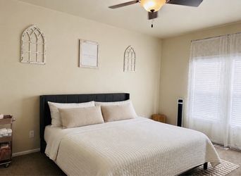 King Upholstered Bed Frame