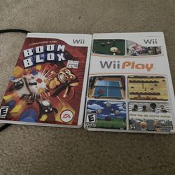 Boom Bloc And Wii Play 