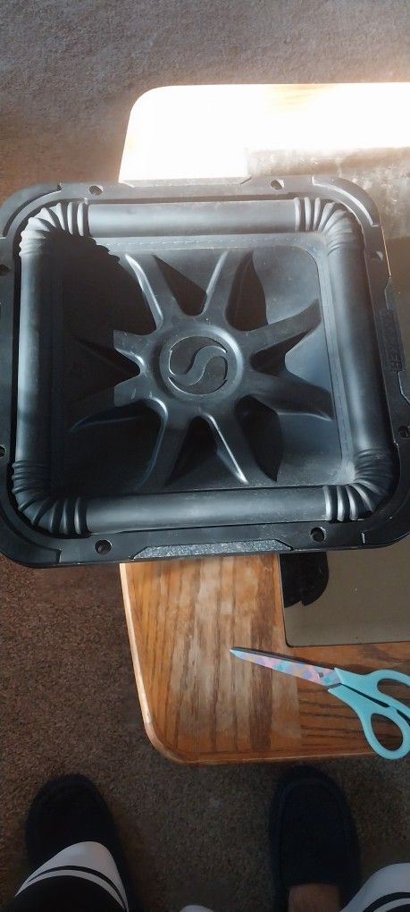 Blown Subwoofer