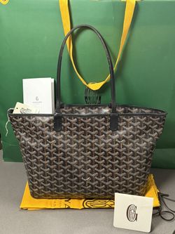 Goyard Artois PM - Black - With Bag, Dust Bag, Receipt, Tag, & Serial Number