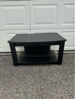 Black TV Stand