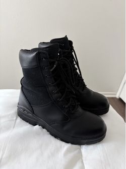 ROTHCO Black Unisex Combat Lace-up Boots