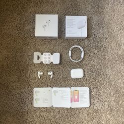 AirPod Pros 2nd Generation With MagSafe Wireless Charging Case