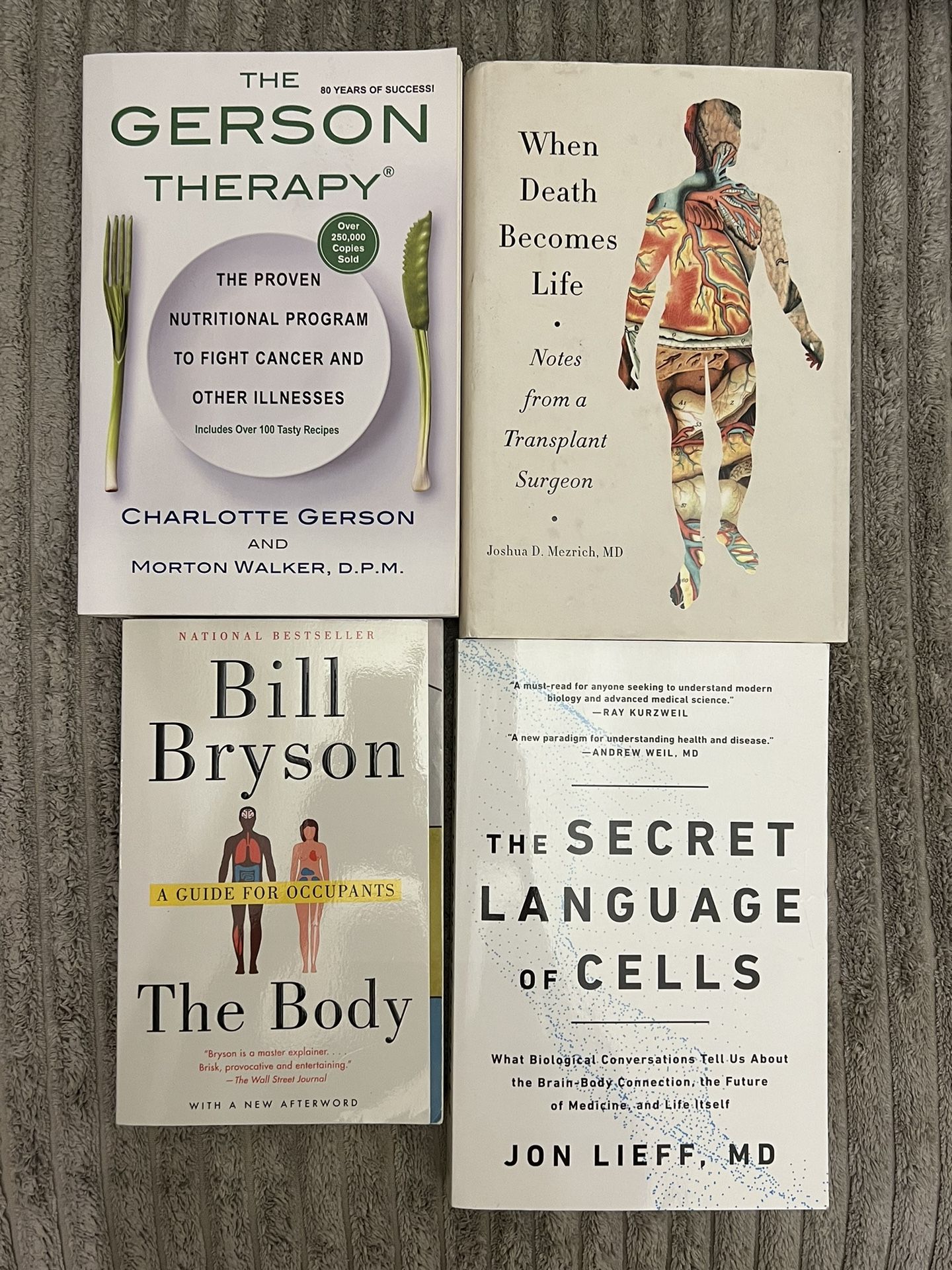 Health Books - $15