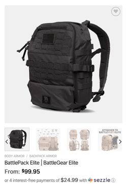 Tacticon BattlePack Elite BattleGear Elite 