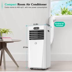 AirOrig 10,000 BTU Portable AC w/ Remote & Window Kit