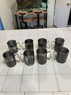 Copper mugs