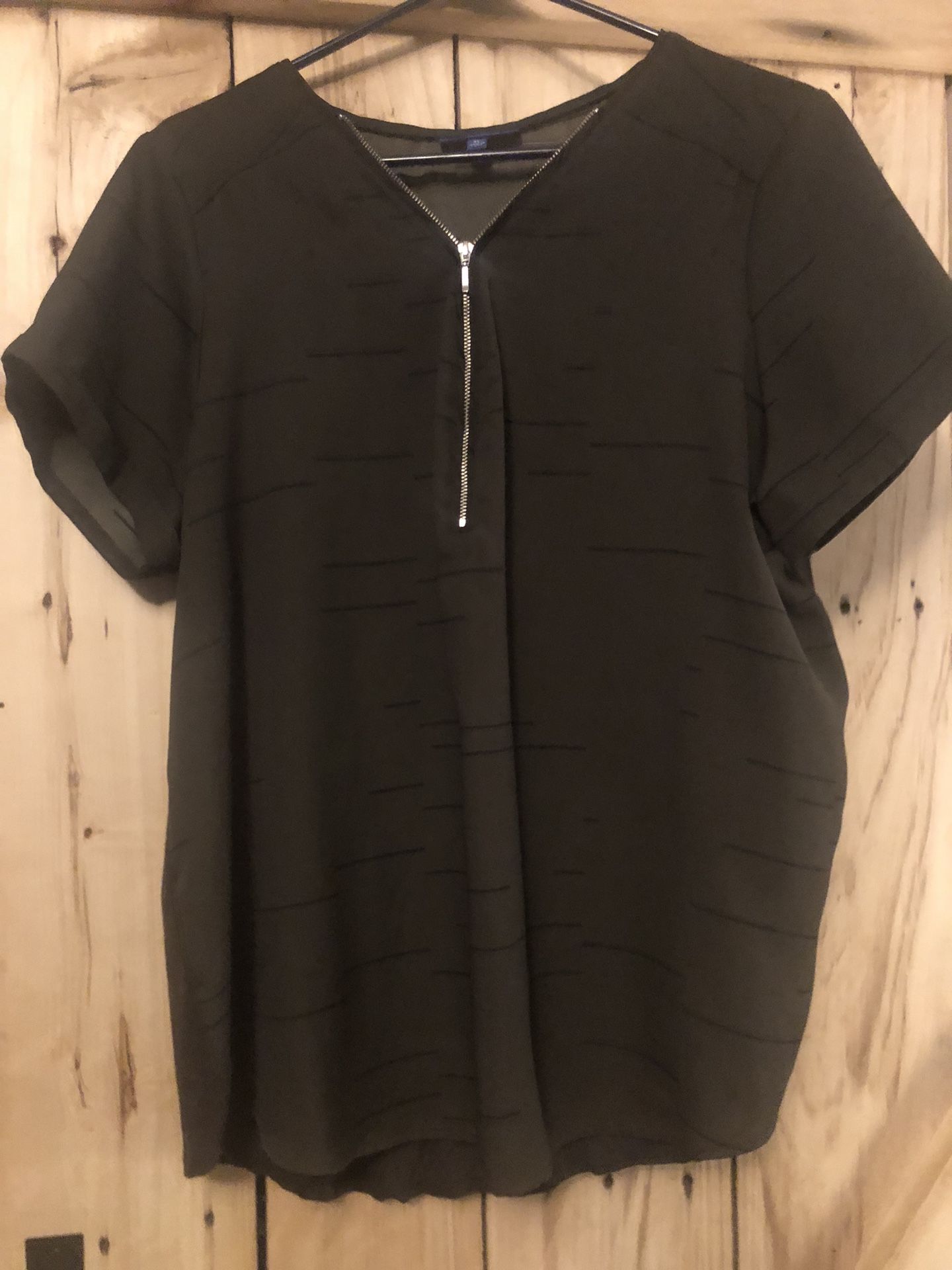 Women’s Apt. 9 Short Sleeve Blouse Shirt