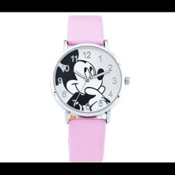 One pink, one blue Mickey mouse watch, not kid sizes great for teens or women$5.00each