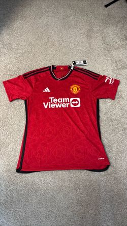 2023-24 Manchester United Authentic Home - Shirt Size L