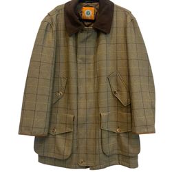 jl powell jacket Lana-wool Real Leather Size:58