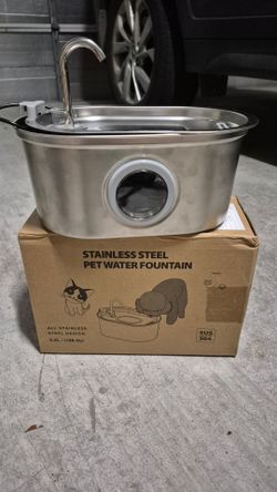 Pet Water Fountain (stainless steel)