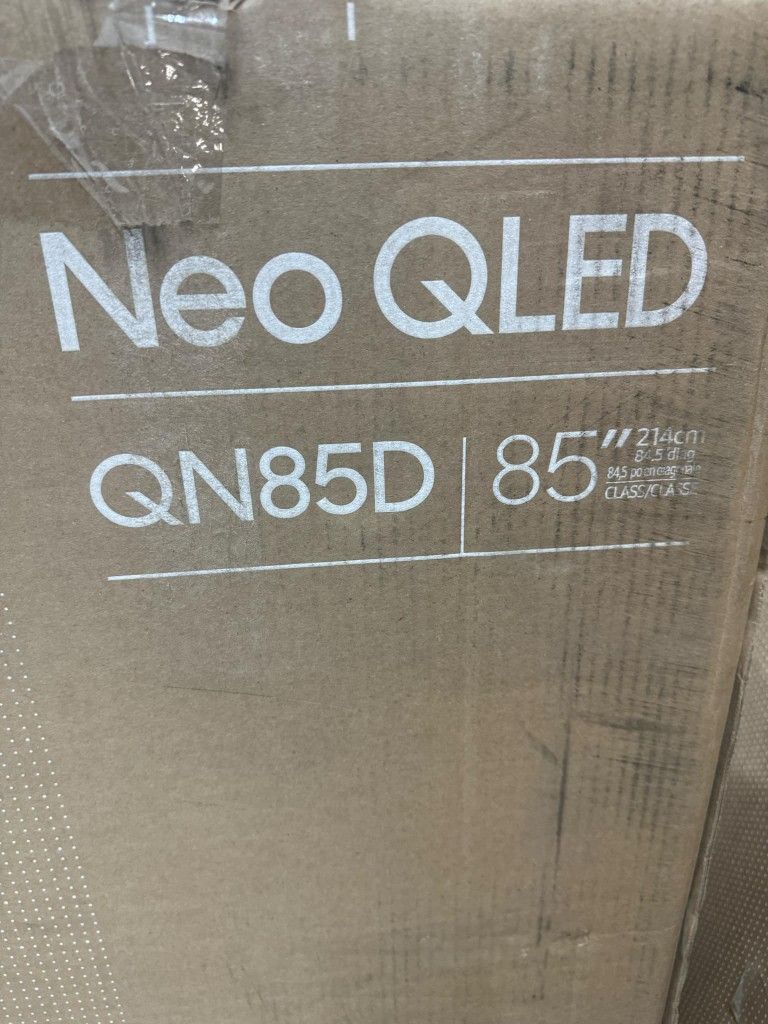 SAMSUNG 85-Inch Class QLED 4K QN85D Series Neo Quantum HDR Smart TV w/Dolby Atmos, Object Tracking Sound Lite, Motion Xcelerator, Real Depth Enhancer