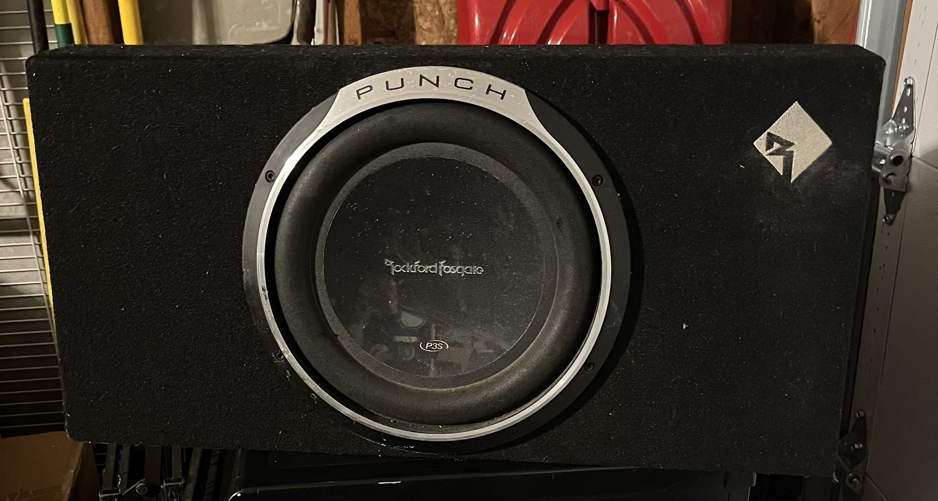 Rockford Fosgate Punch P3S P3L-S12 Single 12" Shallow Subwoofer 400W sub speaker