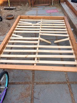 Free broken queen bed frame