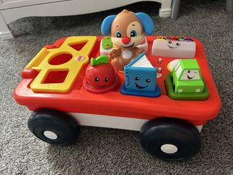 Fisher-Price Baby/Toddler Laugh & Learn Pull & Play Wagon w/activities