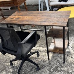 Desk With Chair