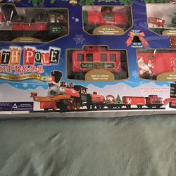 North Pole Express Christmas Train Set