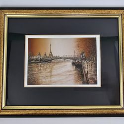 Guy Dessapt Art Print “Le Pont Alexandre III et la Tour Eiffel"
