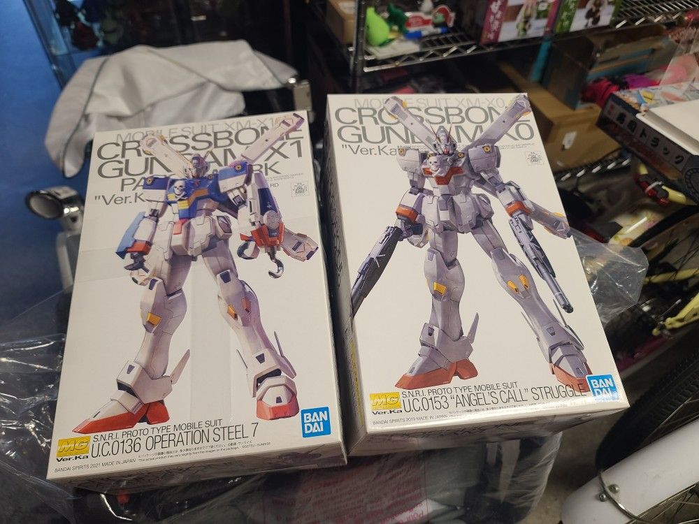 MG Gundam Crossbone X0 & X1 Ver Ka