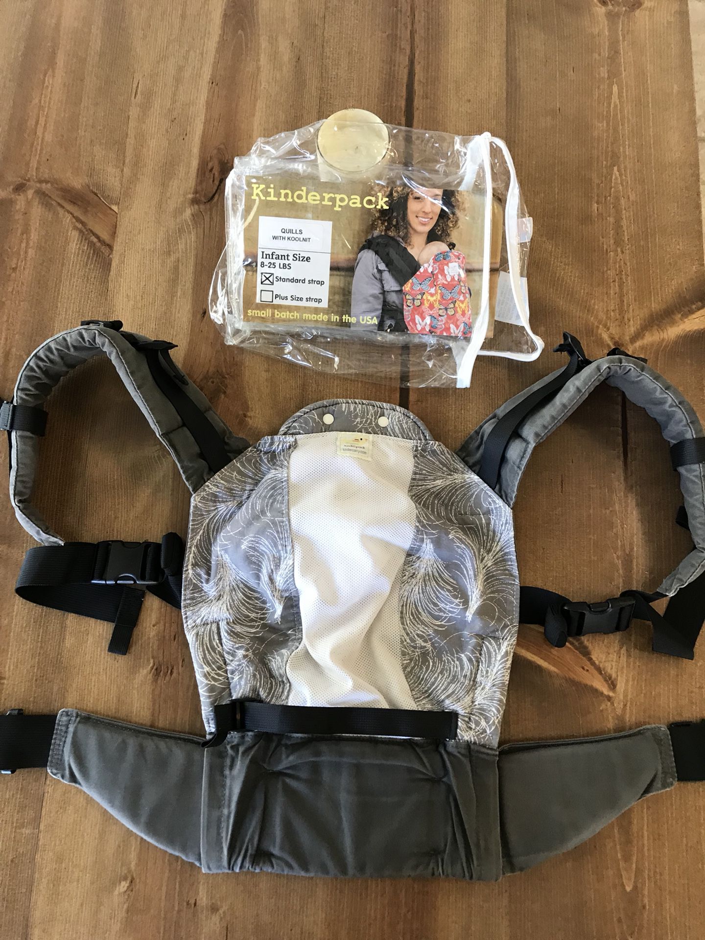 Kinderpack infant baby carrier
