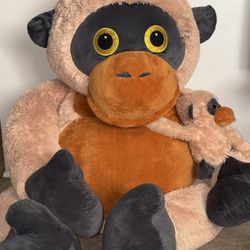 4ft Tall Stuffed Monkey 