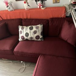 Red Couch  Set 
