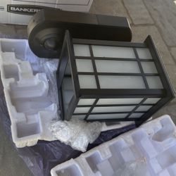 Surveillance Camera And Porch Light 