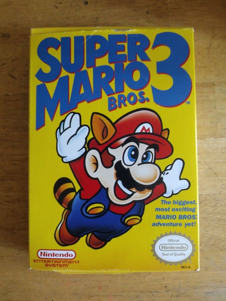 Original Nintendo Super Mario 3 CIB Great Shape Works No Offers No Trades 75th Ave Indian School