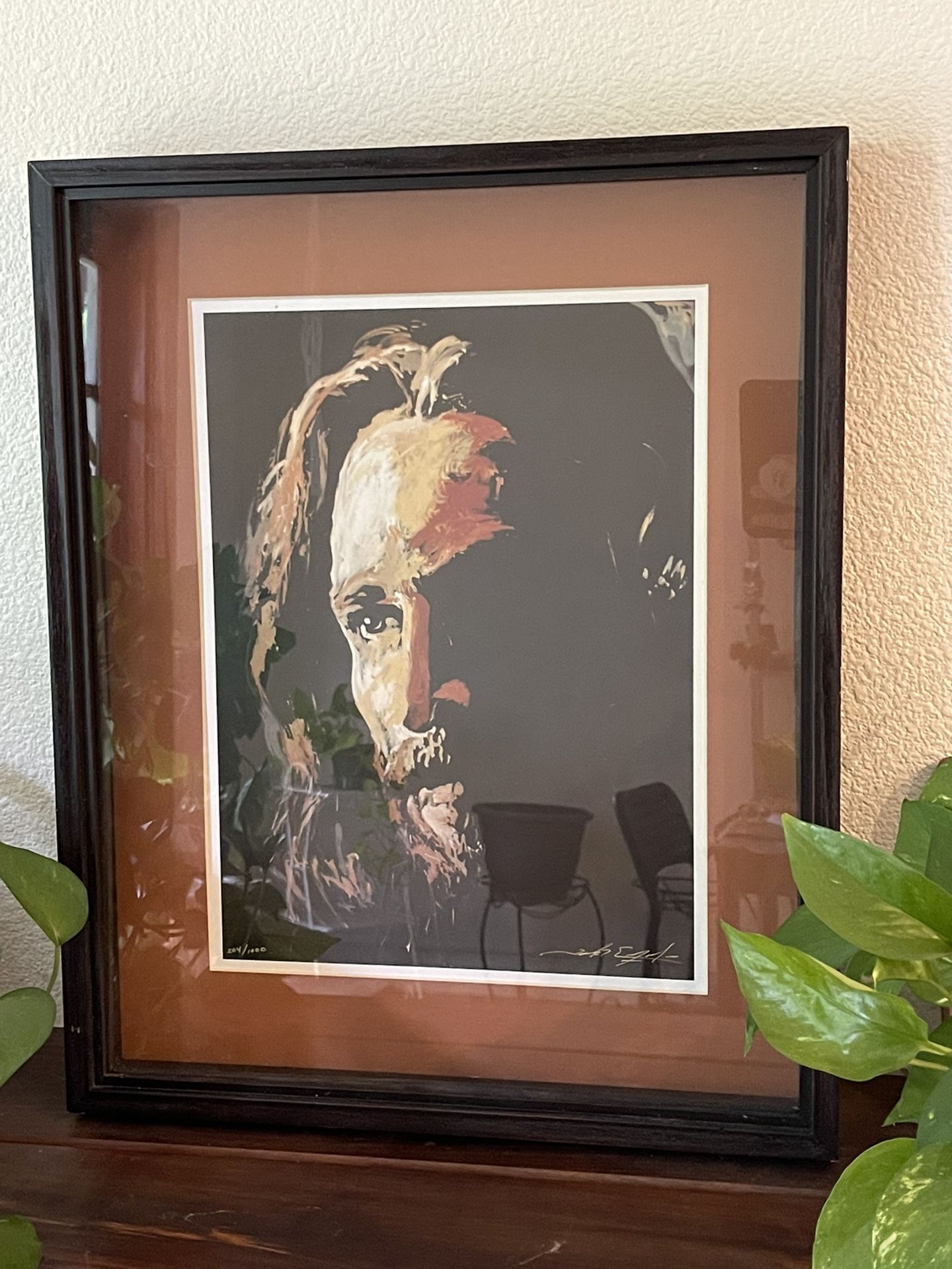 Face of God Art Signed and Numbered by Jared Emerson Shadowbox Framed