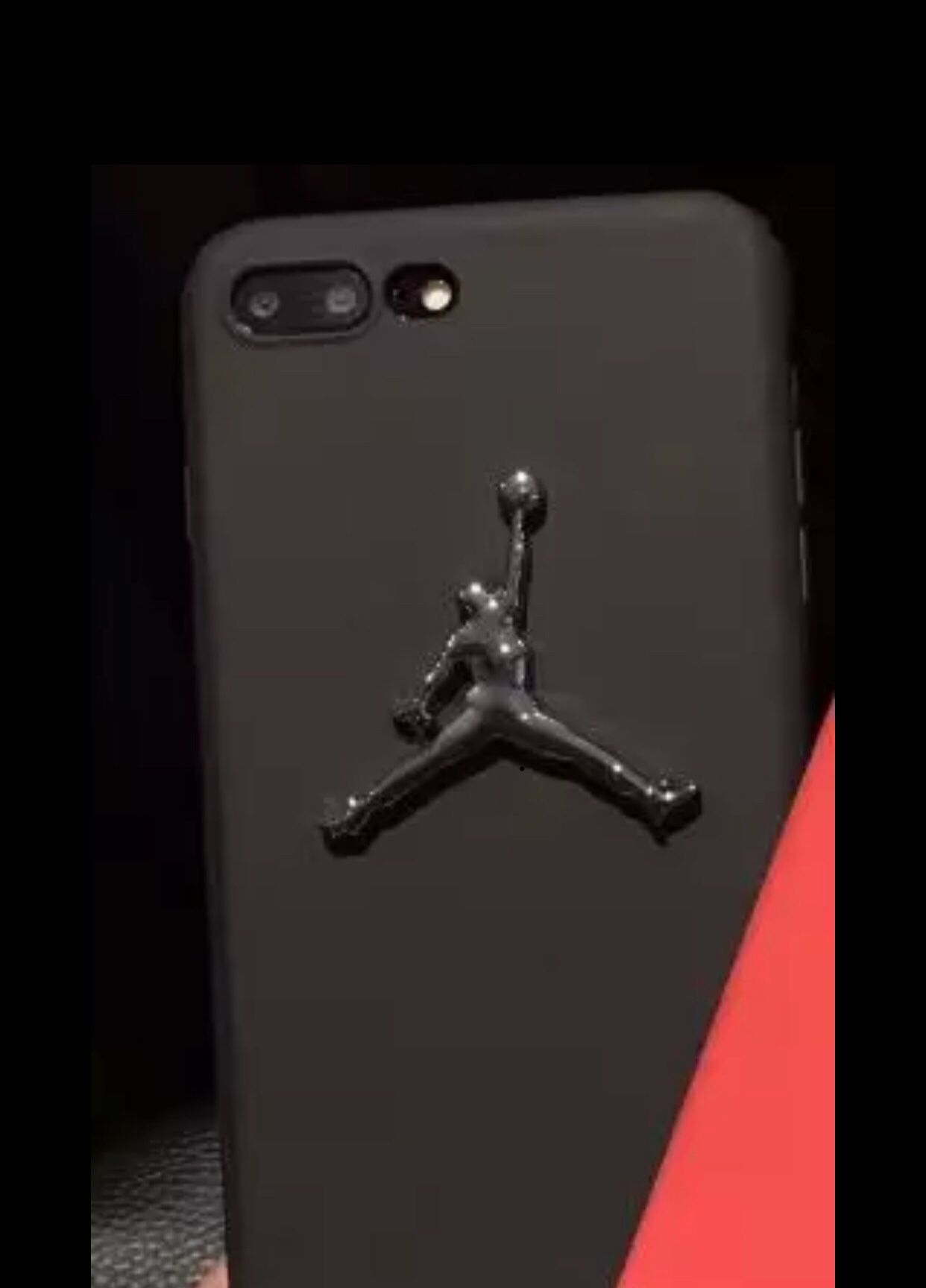 New "Jordan” Shockproof Soft Rubber TPU Case for iPhone 7 Plus or iPhone 8 Plus