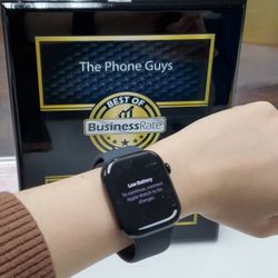 	Apple - Watch Series 11 42mm Aluminum Case (GPS) (New) / Jet Black / Black Sport Band - S/M