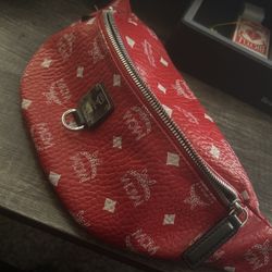 Red MCM Bag Good Condition