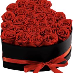27 Forver Preserved Flowers in a Heart Box, Flowers for Her,Eternal Roses Flowers for Delivery Prime, Flowers Birthday Gifts for Women Mom Grandma Wif