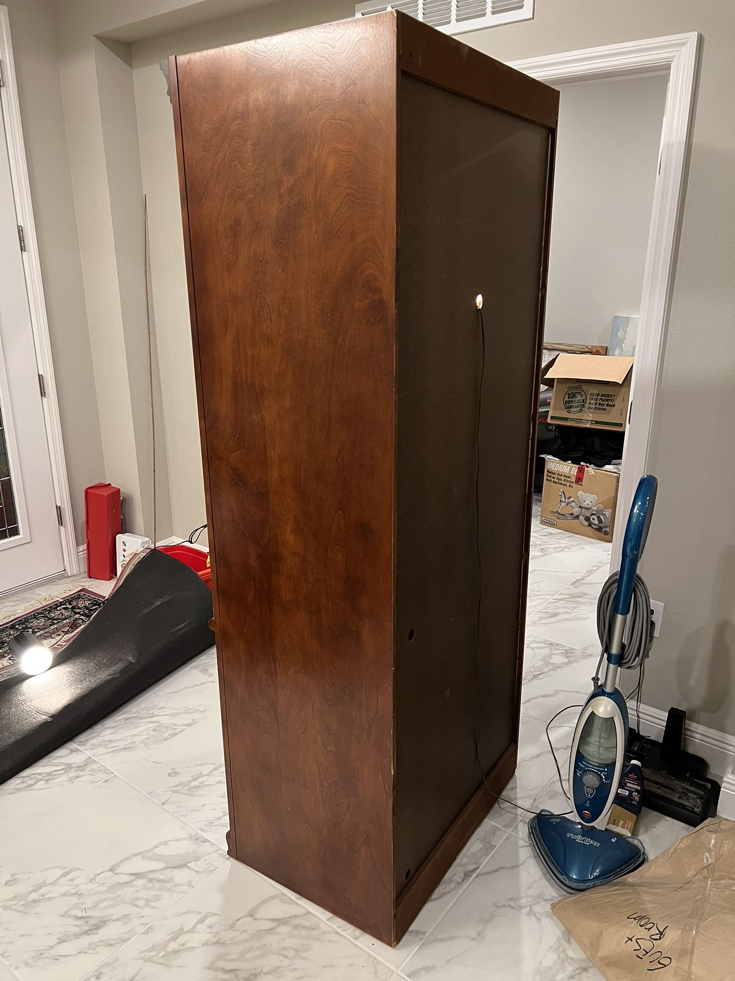 Two Cabinets Both With Interior Light $200 Or Two For $300