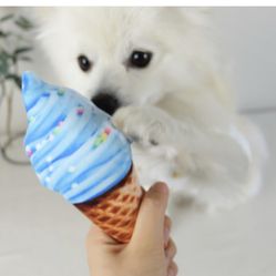 Dog Toy Plush Ice Cream