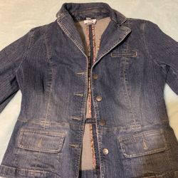 Womens Anne Taylor Loft Denim Jacket - Size 8