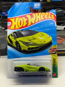 🇮🇹 HOT WHEELS 2026 - Green ‘16 Lamborghini Centenario Roadster - ExotiCars 2/250 - 1:64